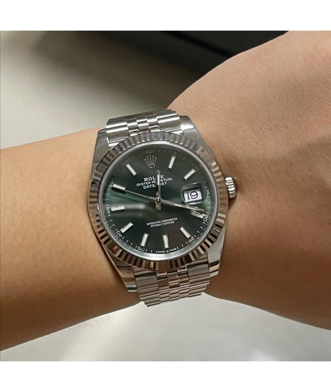 ROLEX Часы из белого золота, фото 3