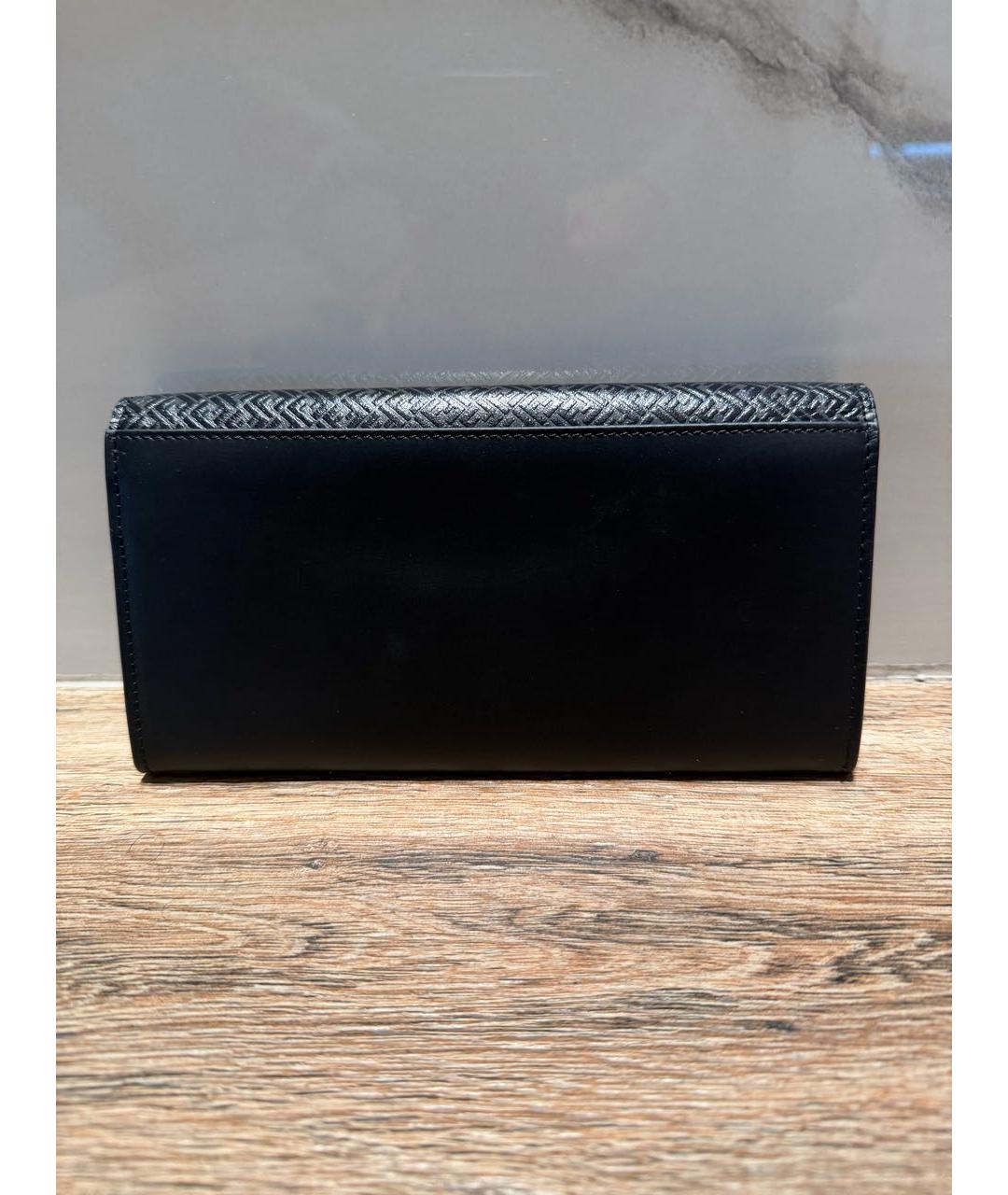 FENDI Серый кожаный кошелек, фото 2