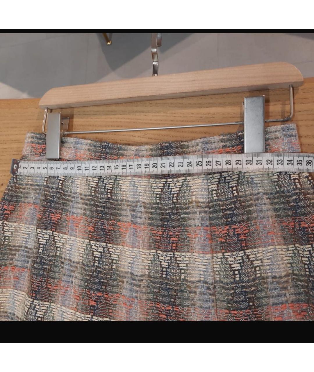 CHANEL Бежевый шерстяной костюм с юбками, фото 8