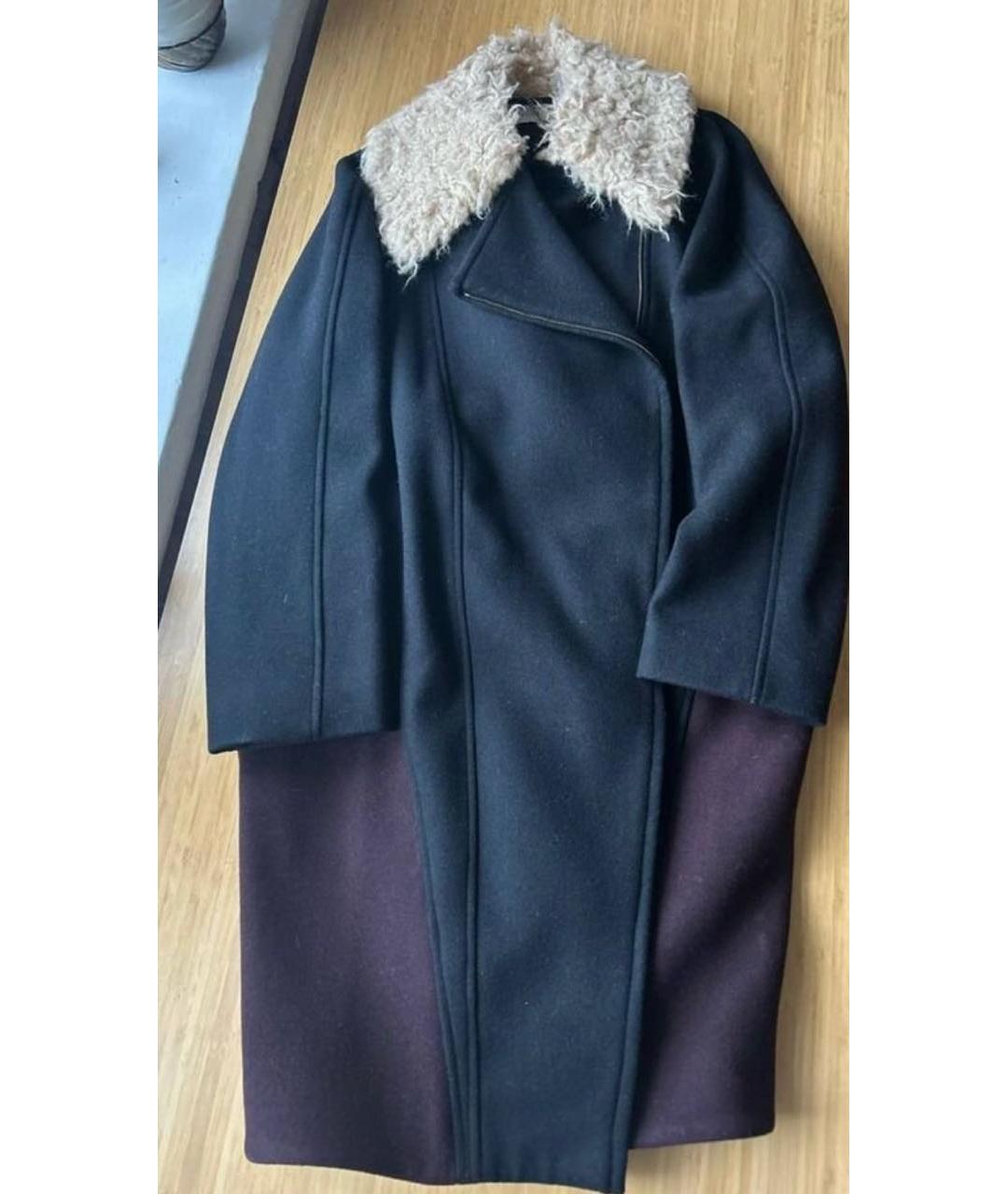 STELLA MCCARTNEY Черное шерстяное пальто, фото 9
