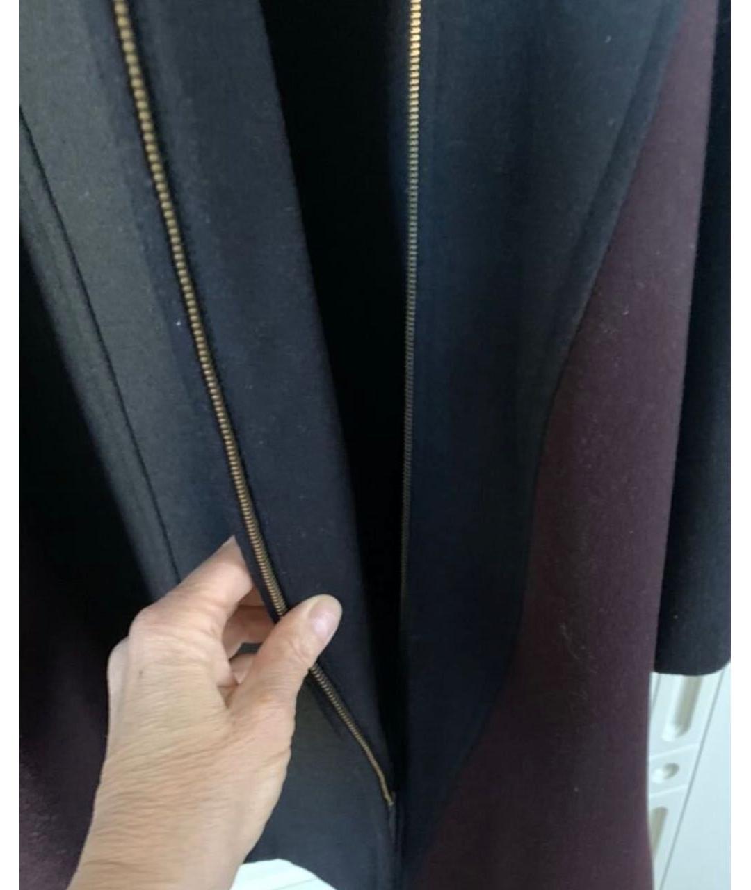 STELLA MCCARTNEY Черное шерстяное пальто, фото 3