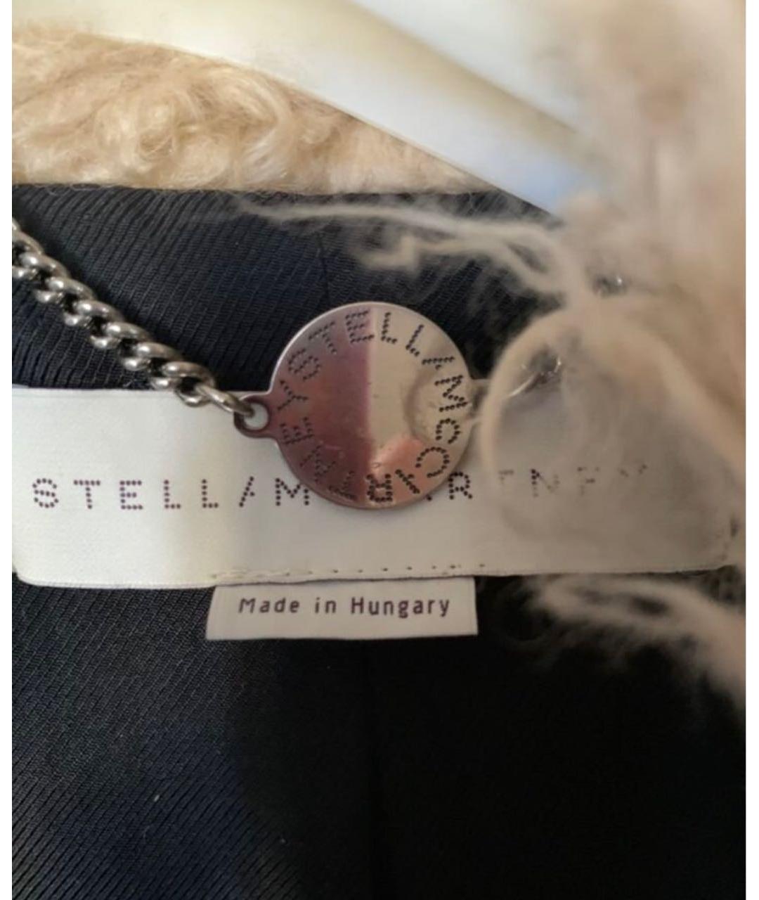 STELLA MCCARTNEY Черное шерстяное пальто, фото 5