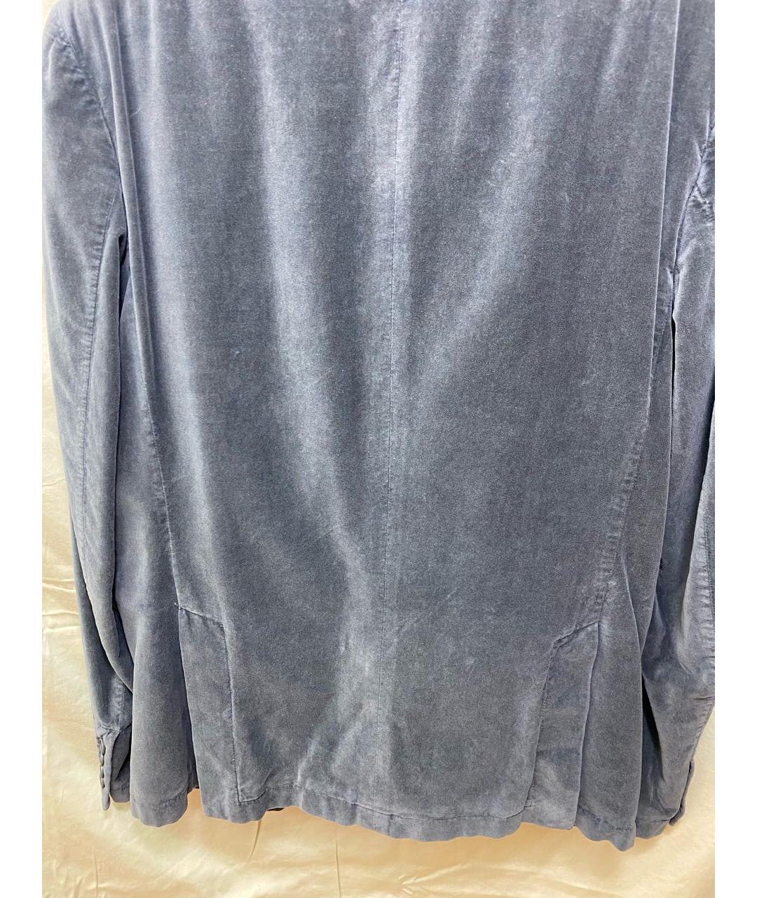 NEIL BARRETT Серый хлопковый пиджак, фото 8