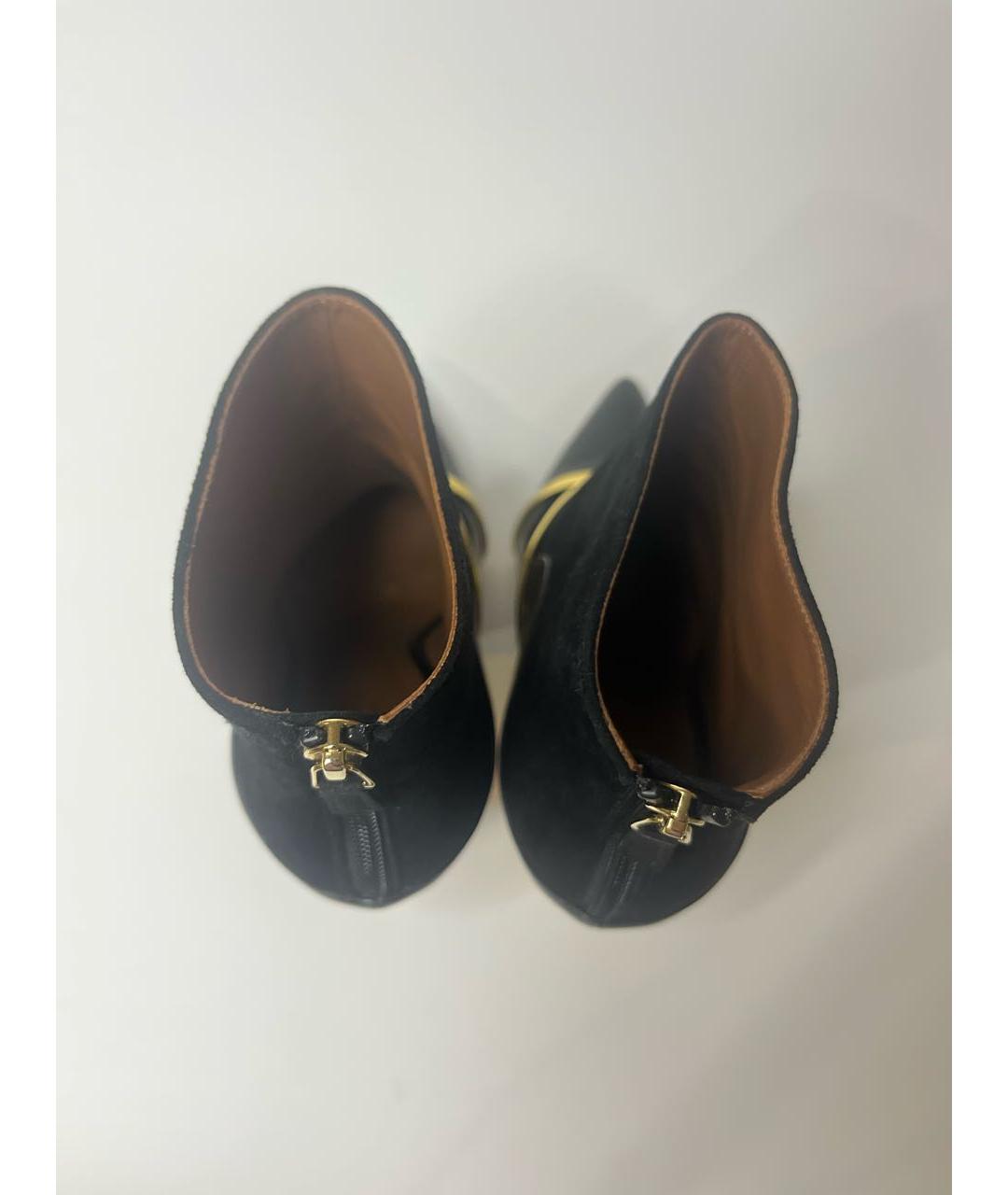 MALONE SOULIERS Черные замшевые ботильоны, фото 3