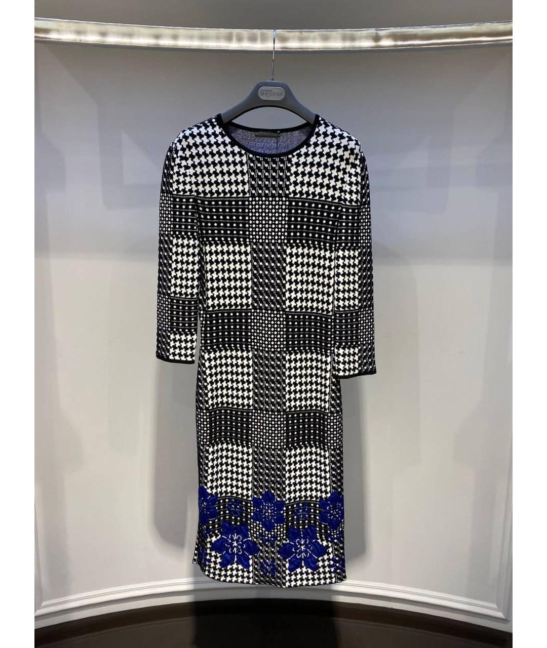 ALEXANDER MCQUEEN Мульти вискозное платье, фото 4