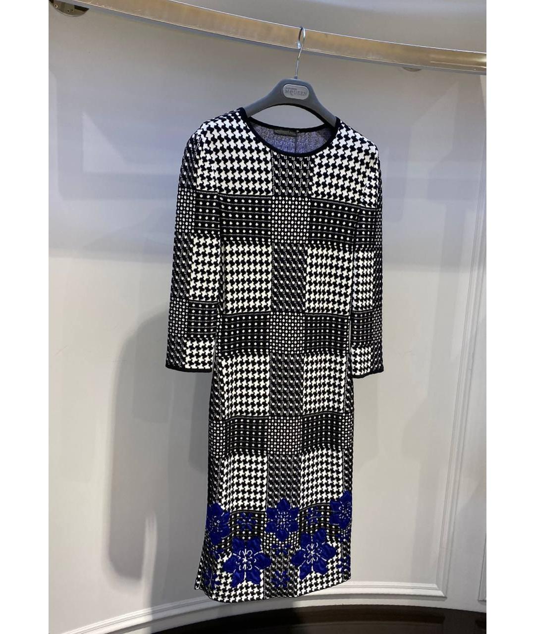 ALEXANDER MCQUEEN Мульти вискозное платье, фото 2