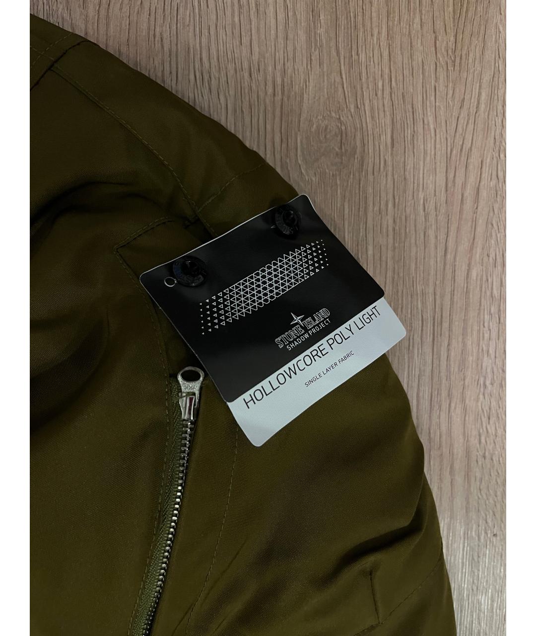 STONE ISLAND Хаки куртка, фото 5