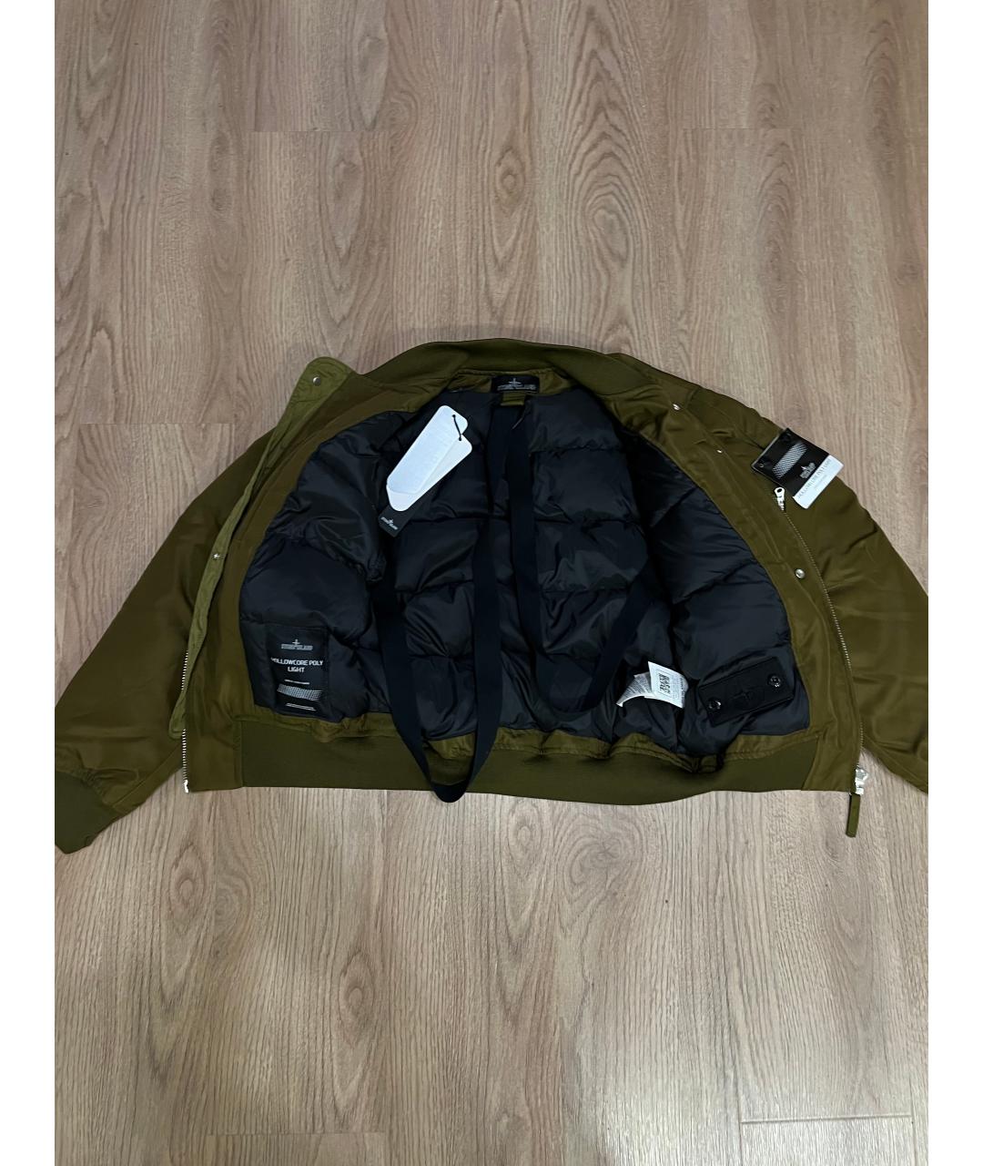 STONE ISLAND Хаки куртка, фото 4