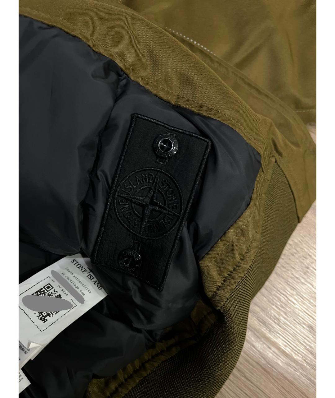 STONE ISLAND Хаки куртка, фото 7