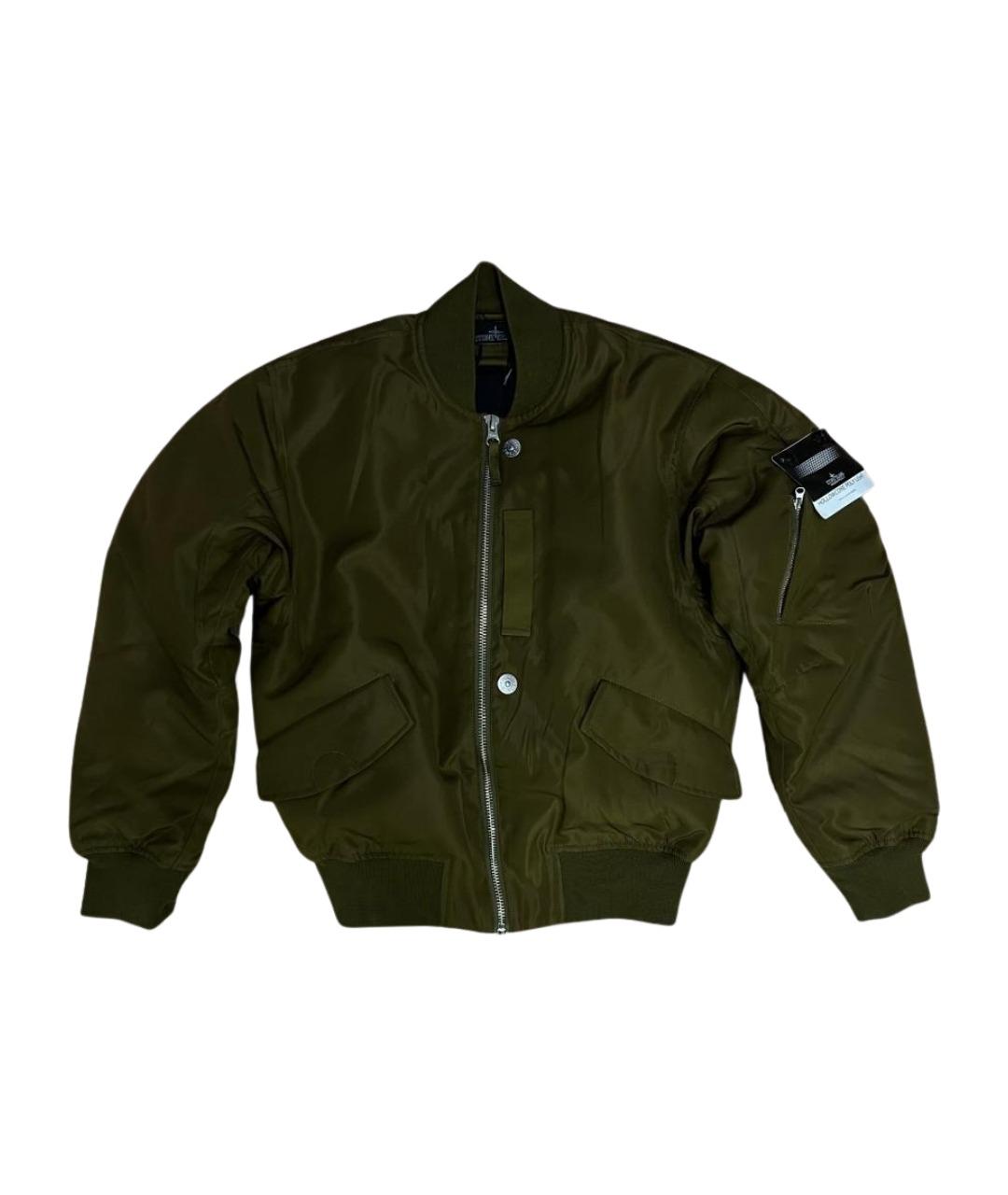 STONE ISLAND Хаки куртка, фото 1