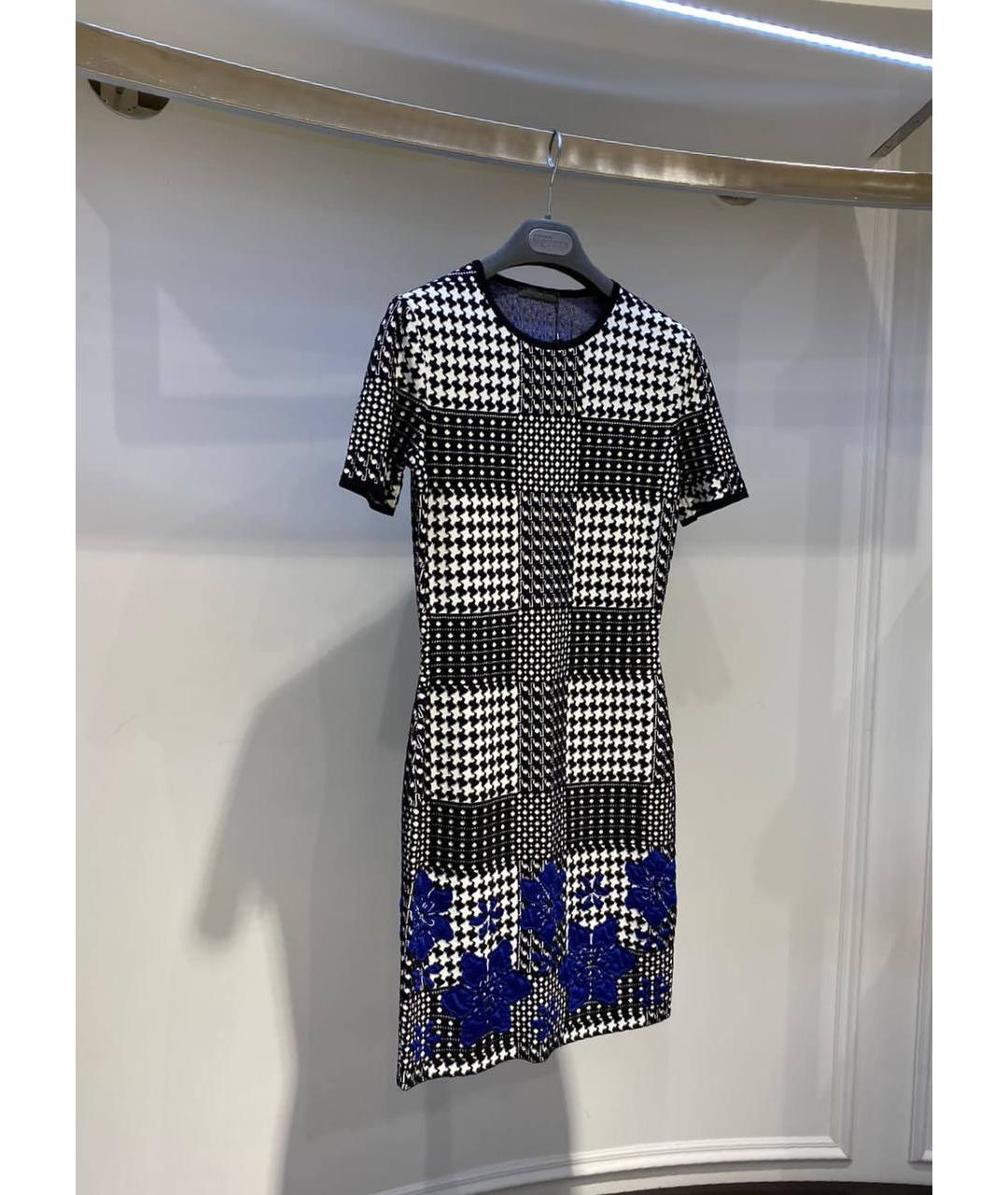 ALEXANDER MCQUEEN Мульти вискозное платье, фото 3