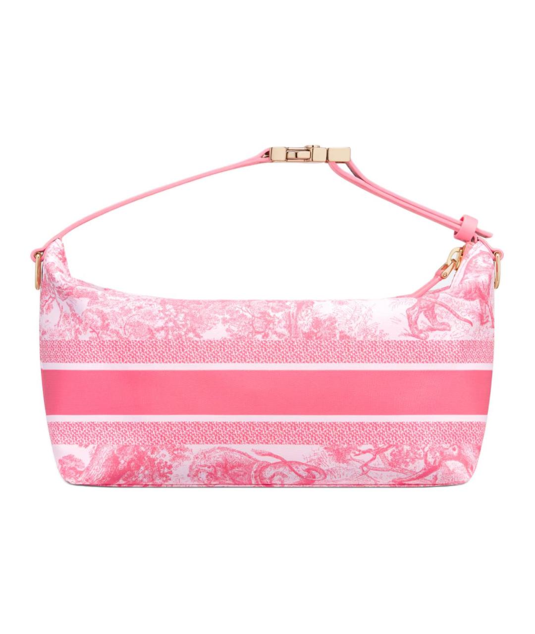 CHRISTIAN DIOR Розовая сумка через плечо, фото 3