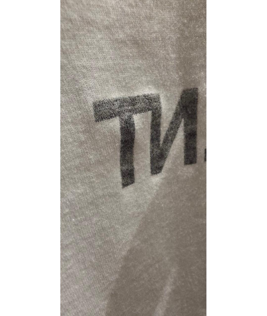 SAINT LAURENT Белая хлопковая футболка, фото 5