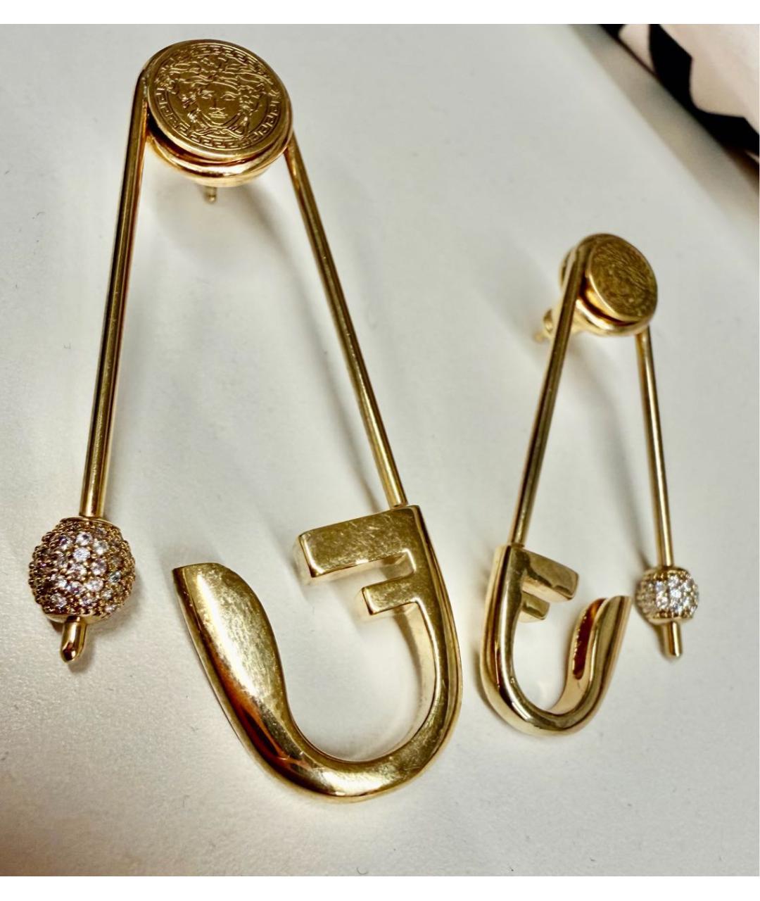 FENDI Желтый металлический комплект, фото 2