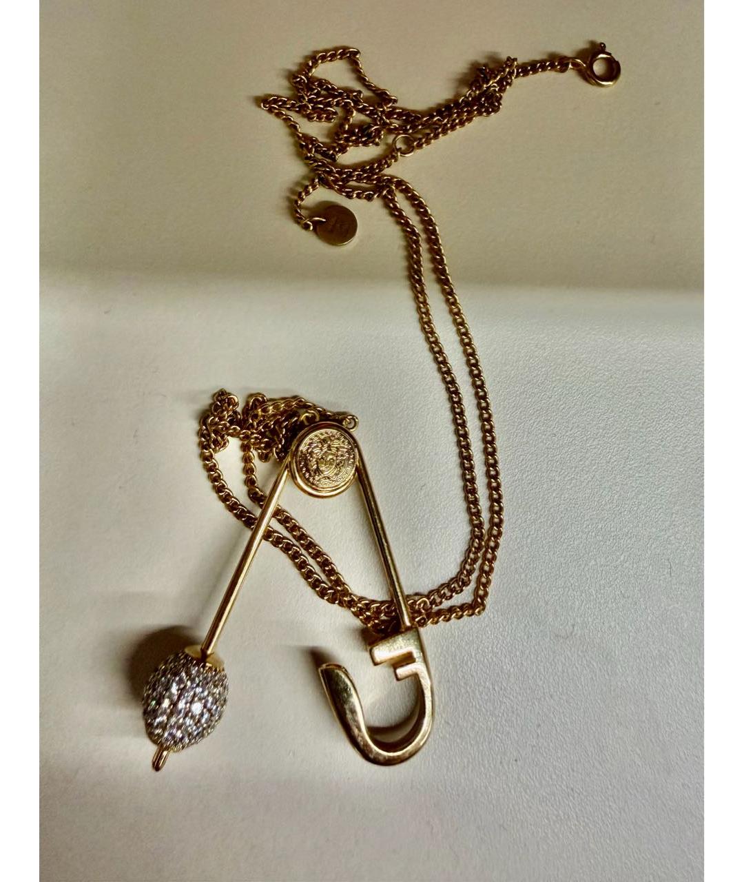 FENDI Желтый металлический комплект, фото 4