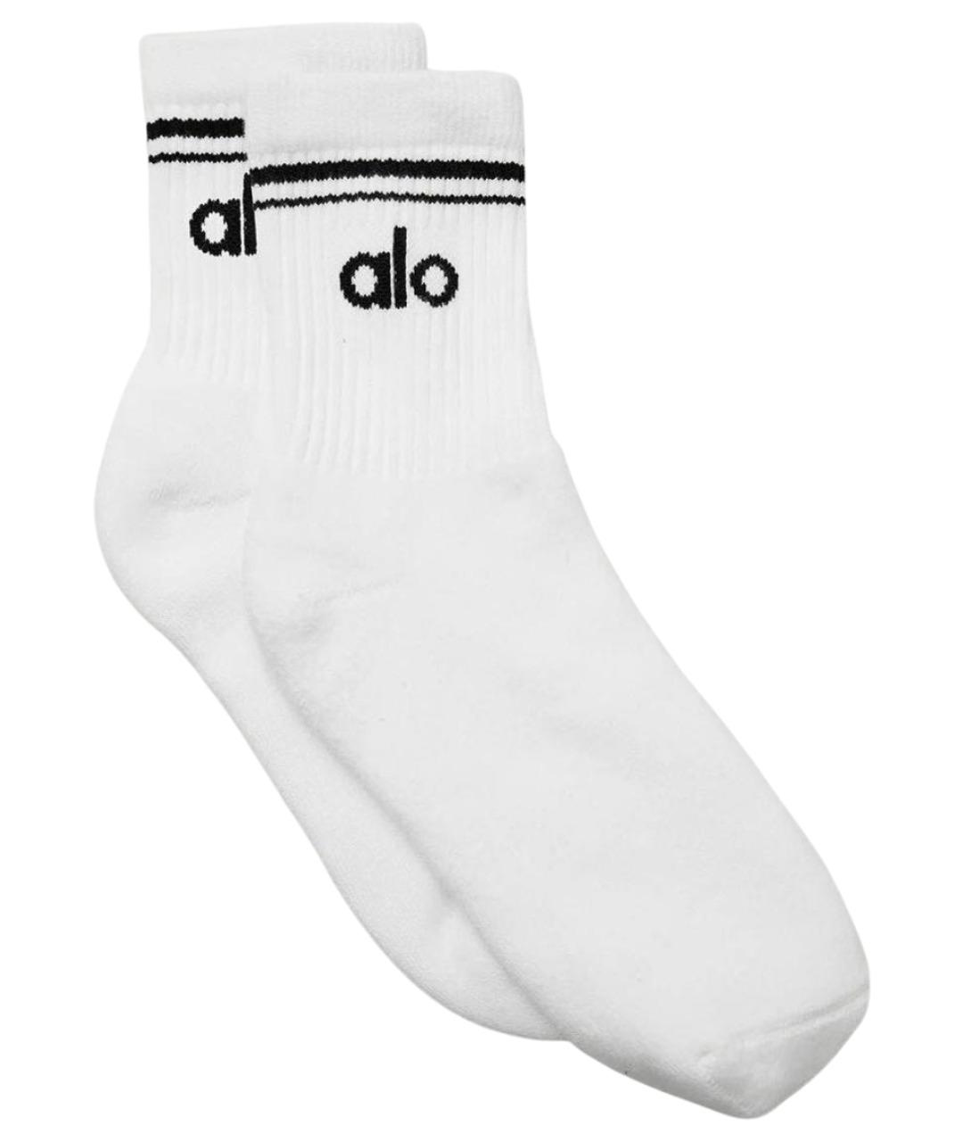ALO YOGA Белые носки, чулки и колготы, фото 1