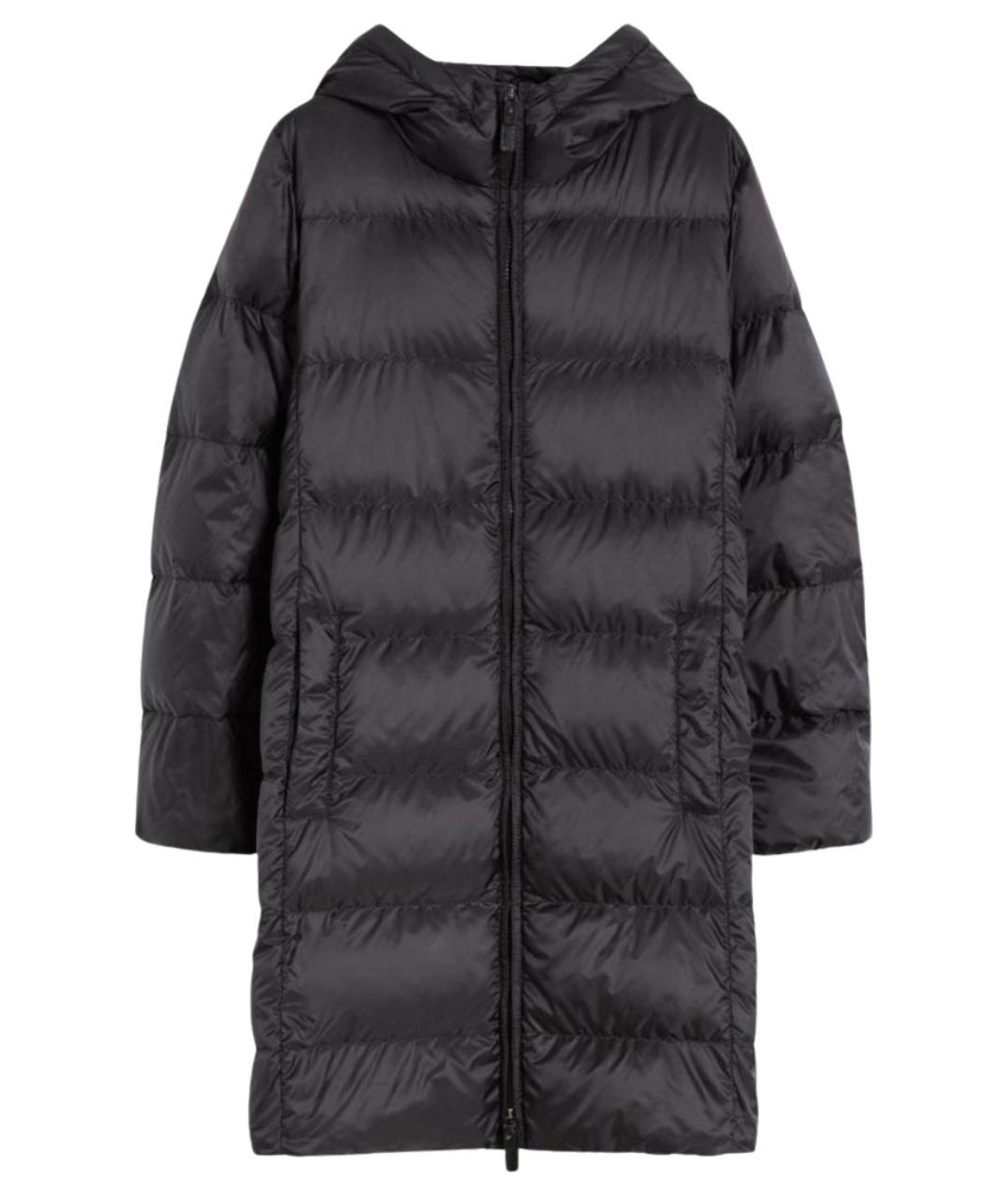 MAX MARA THE CUBE Черный полиэстеровый пуховик, фото 1