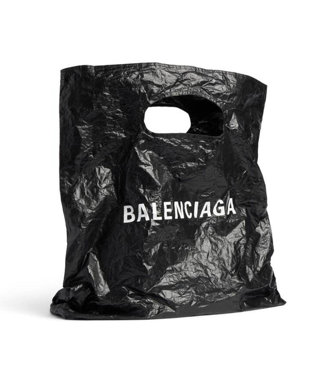 BALENCIAGA Черная сумка тоут, фото 1