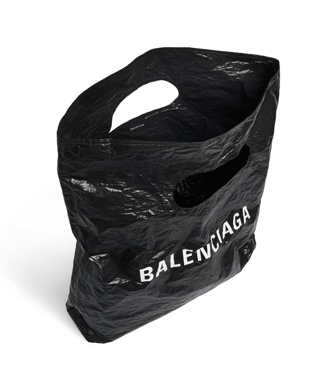 BALENCIAGA Черная сумка тоут, фото 4