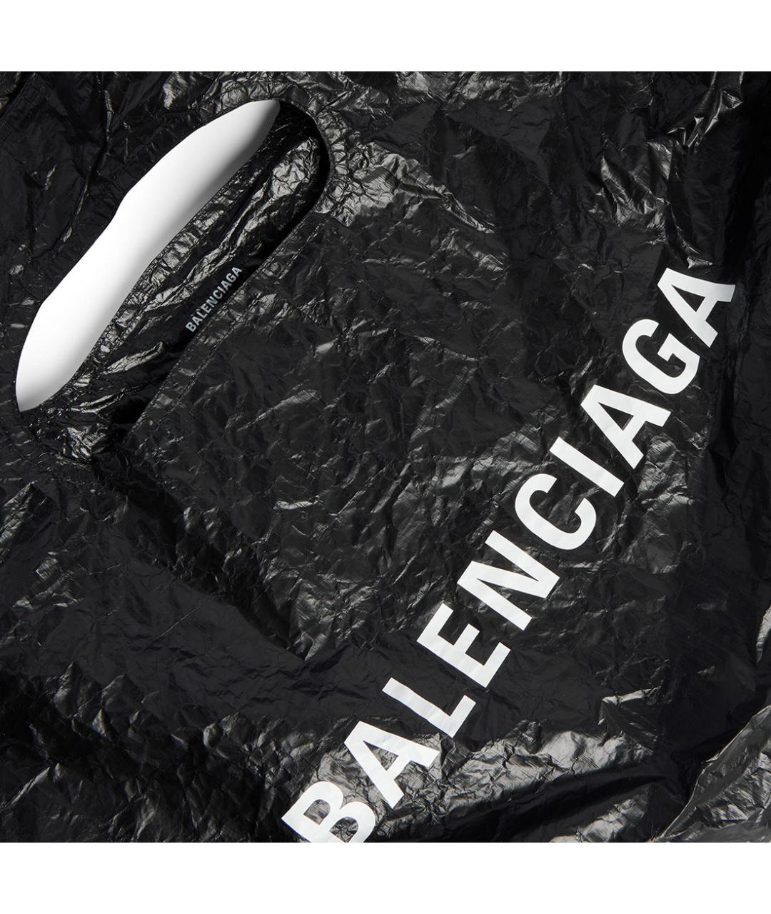 BALENCIAGA Черная сумка тоут, фото 3