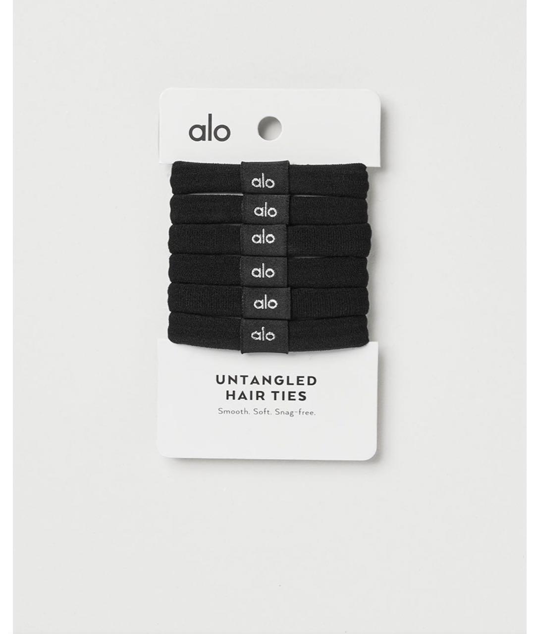 ALO YOGA Черная резинка, фото 3