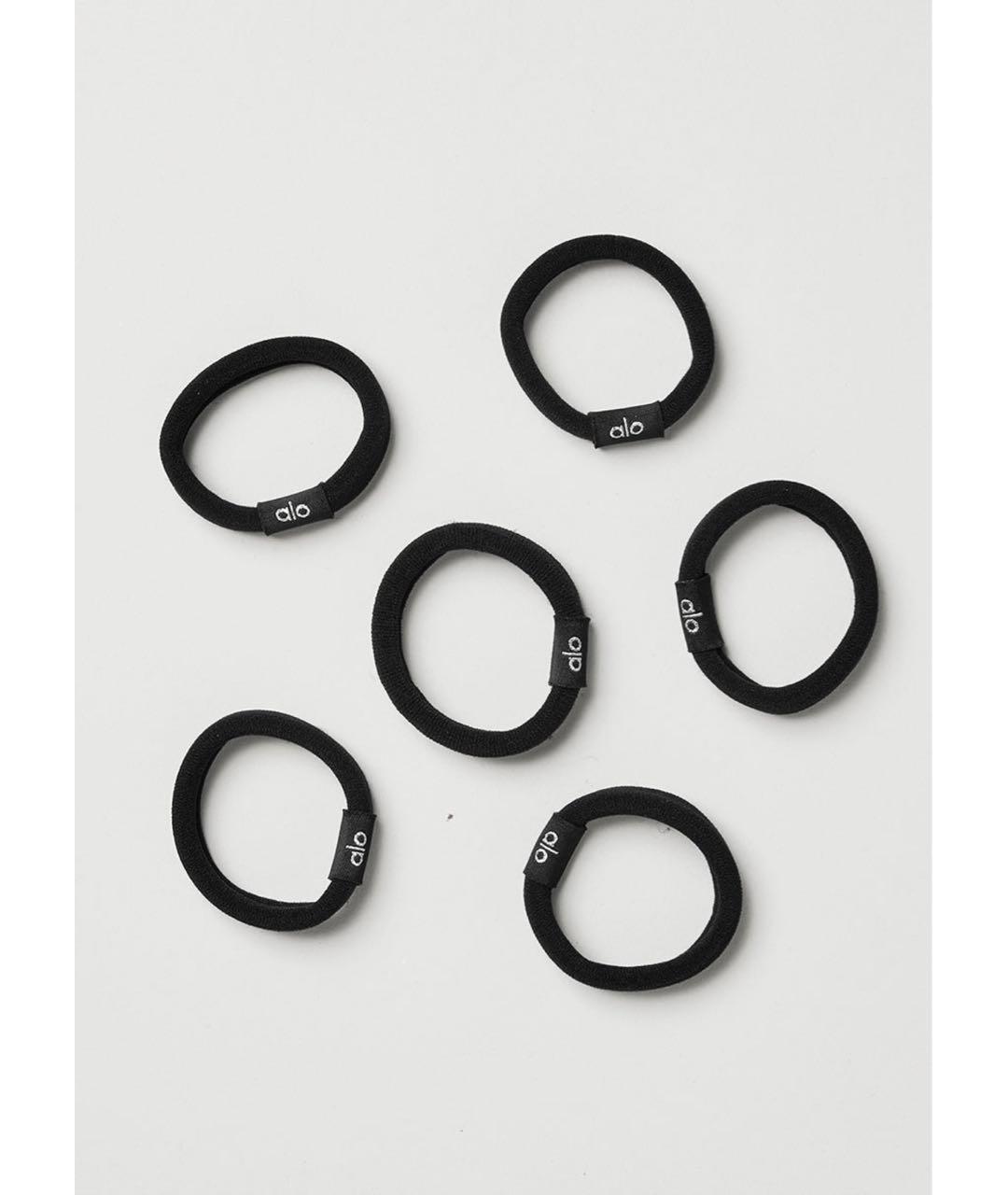 ALO YOGA Черная резинка, фото 2