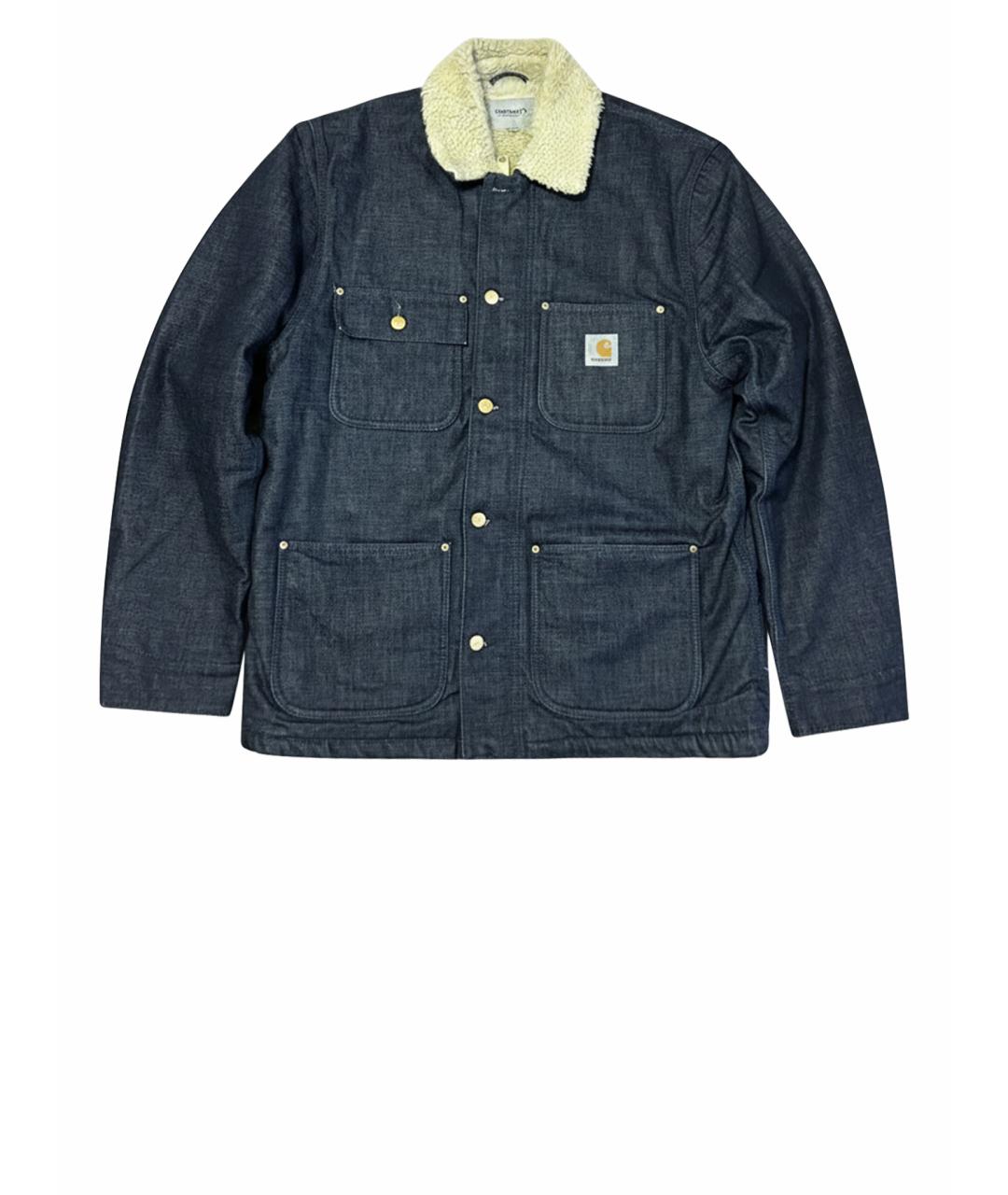 CARHARTT WIP Синяя деним куртка, фото 1
