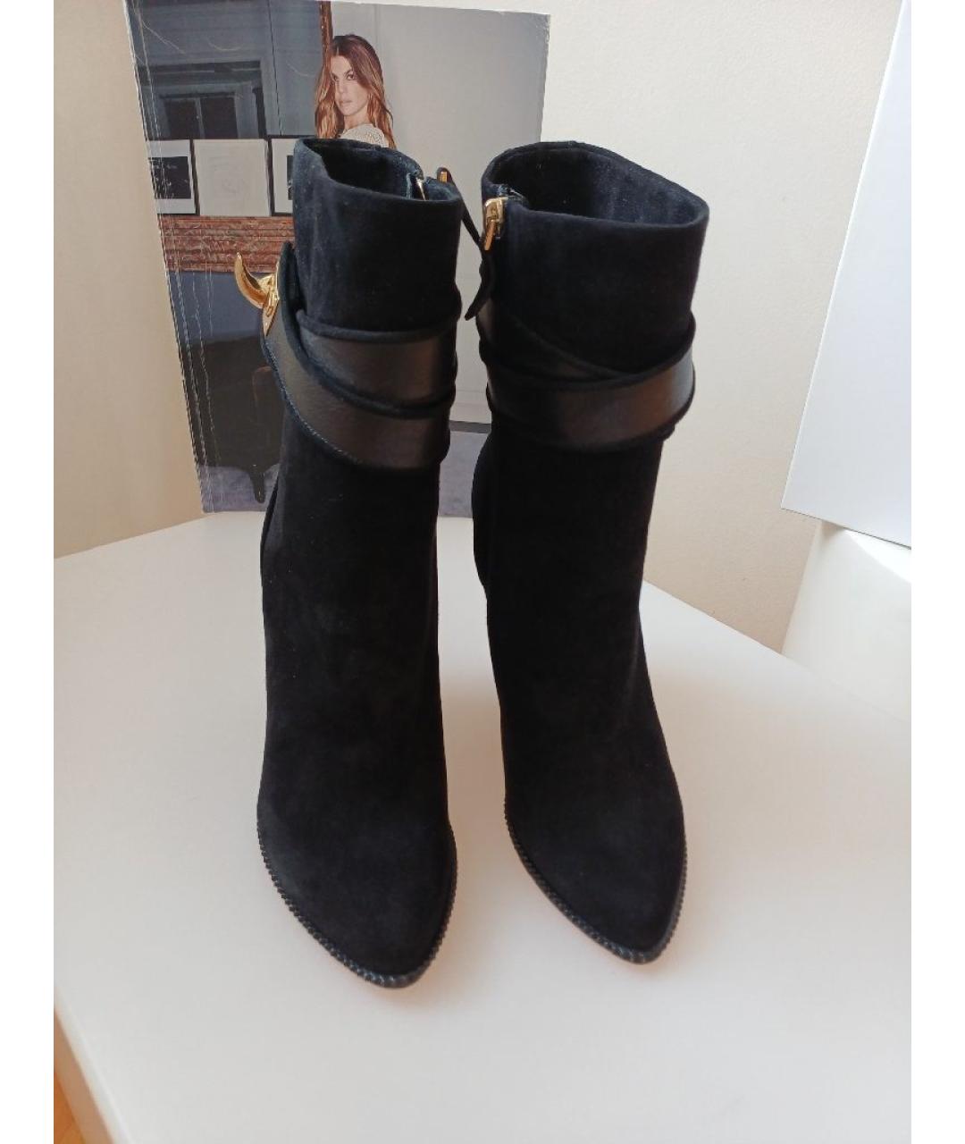 GIVENCHY Черные замшевые ботильоны, фото 7