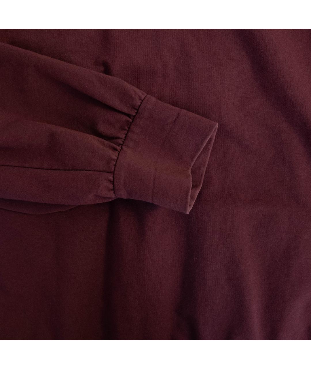 BRUNELLO CUCINELLI Бордовый хлопковый кардиган, фото 5