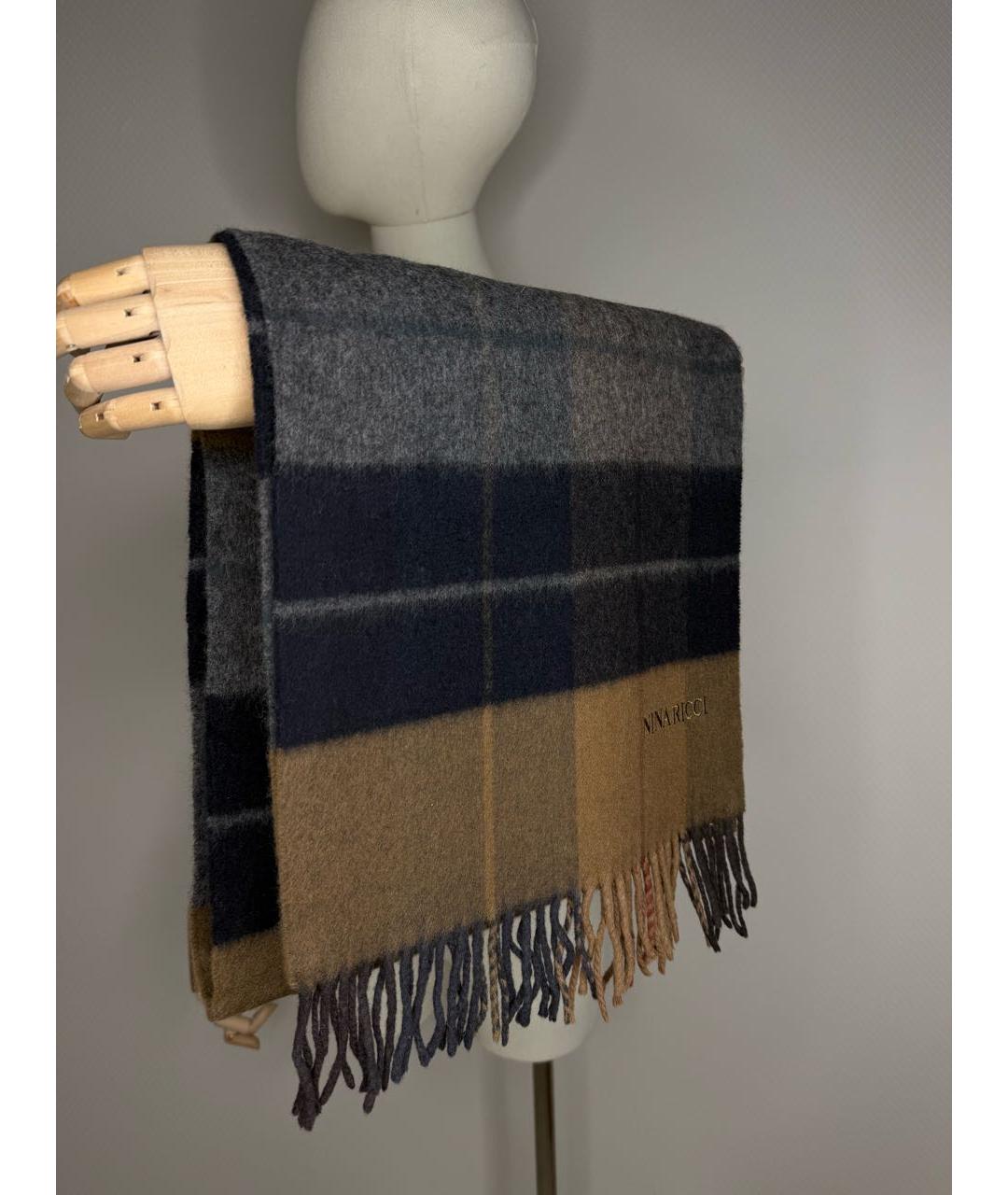 NINA RICCI Мульти кашемировый шарф, фото 7