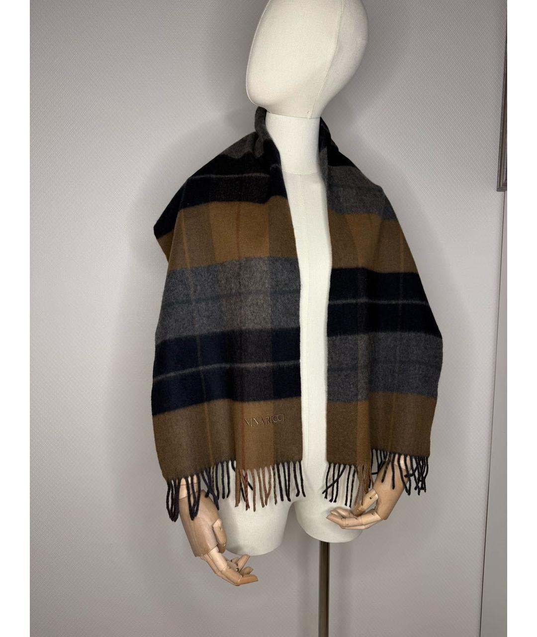 NINA RICCI Мульти кашемировый шарф, фото 8