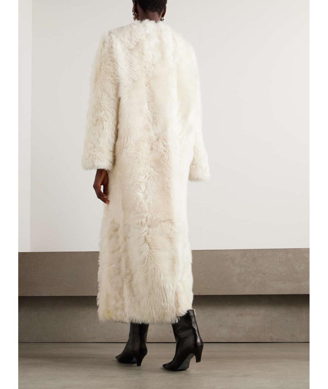 YVES SALOMON Бежевая дубленка, фото 6