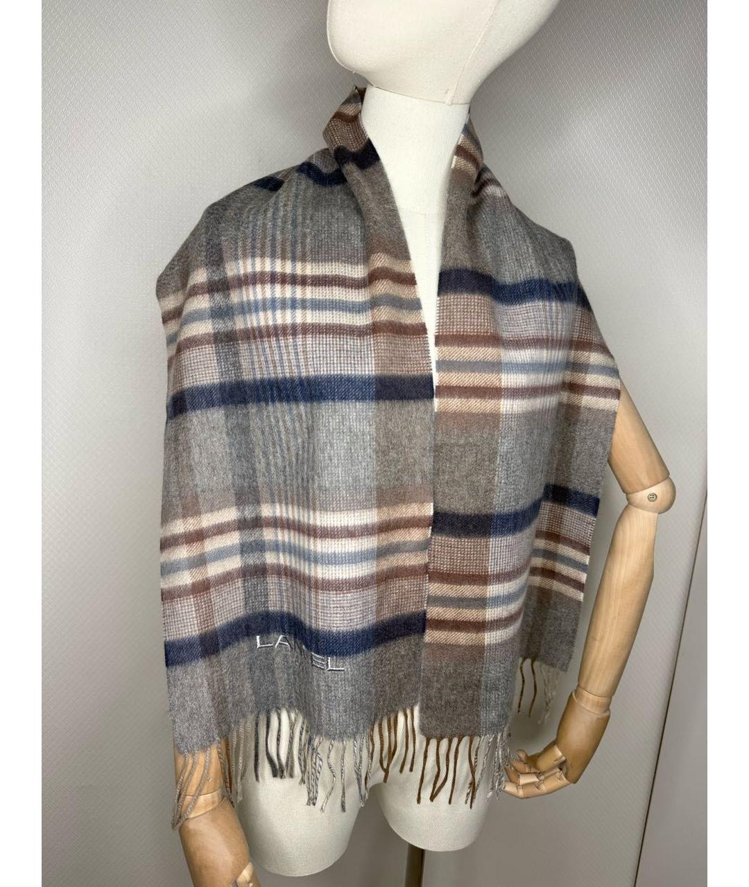 LANCEL Мульти кашемировый шарф, фото 2