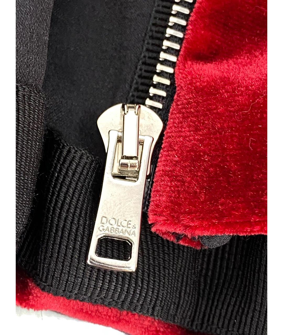 DOLCE&GABBANA Бордовый полиэстеровый корсет, фото 4