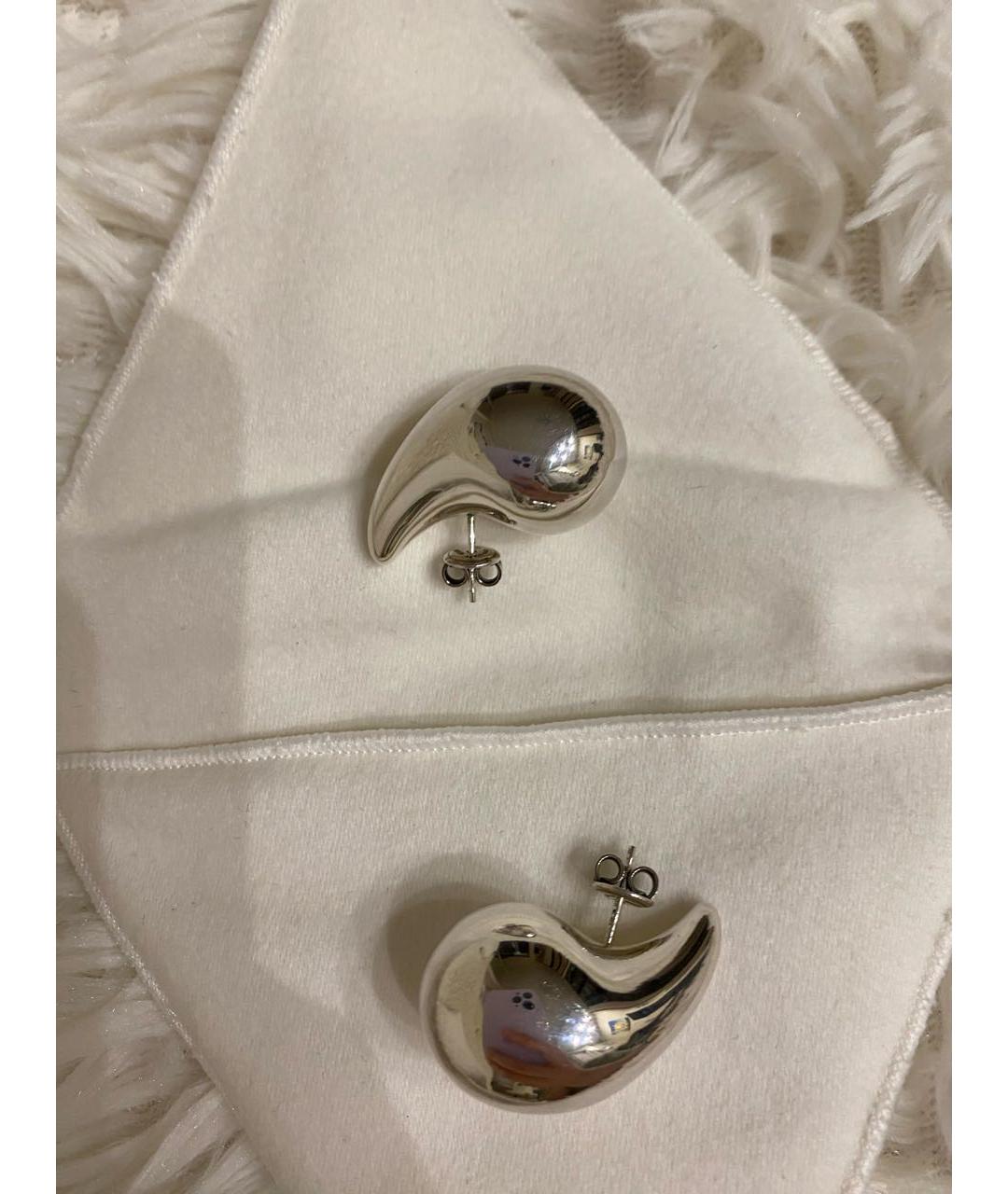 BOTTEGA VENETA Серебряные серебряные серьги, фото 5