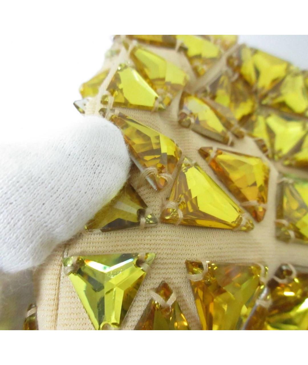 GIVENCHY Желтая юбка мини, фото 6