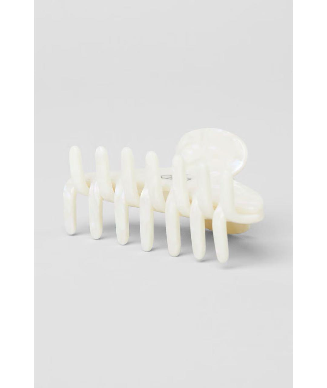 ALO YOGA Белая заколка, фото 3