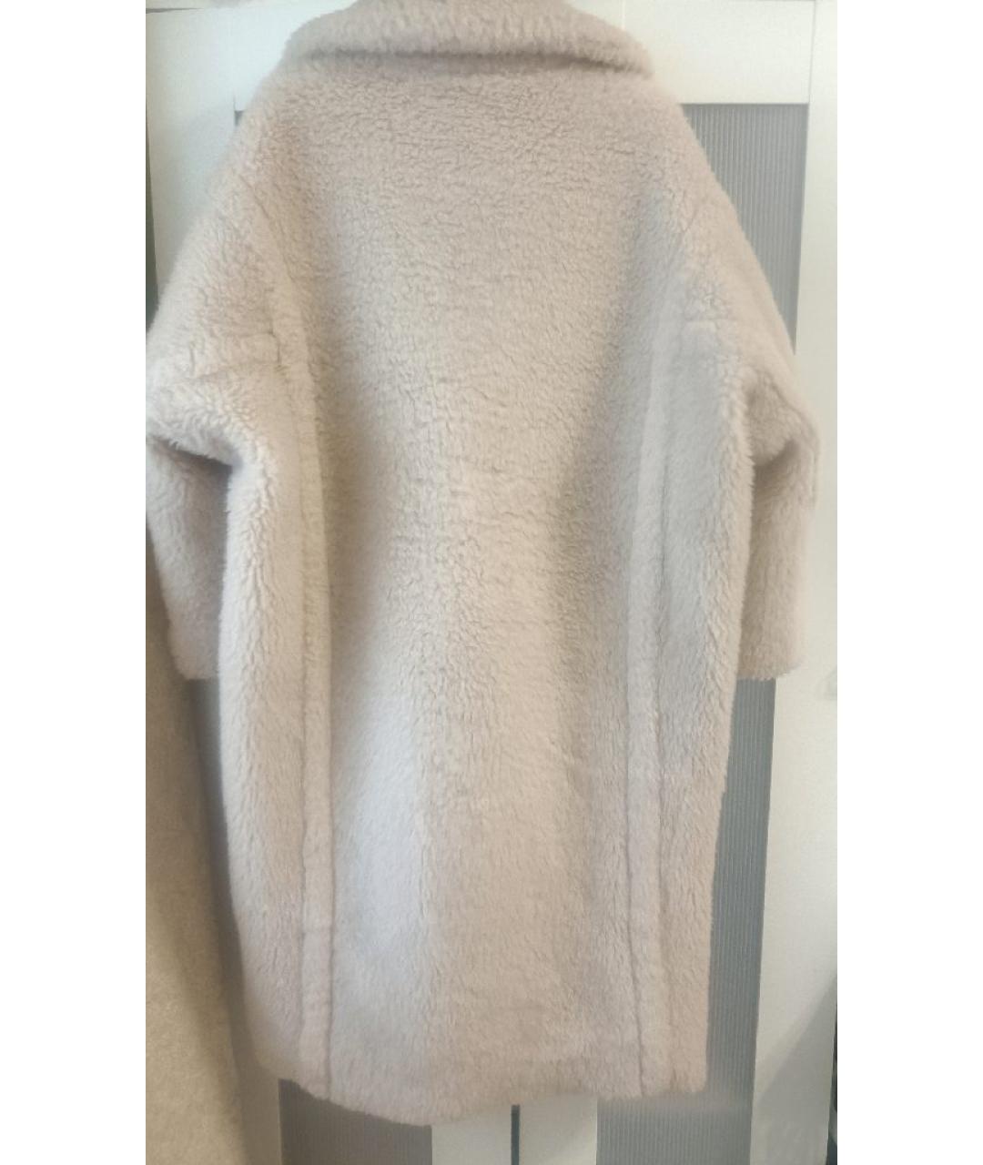 MAX MARA Бежевая кашемировая шуба, фото 2