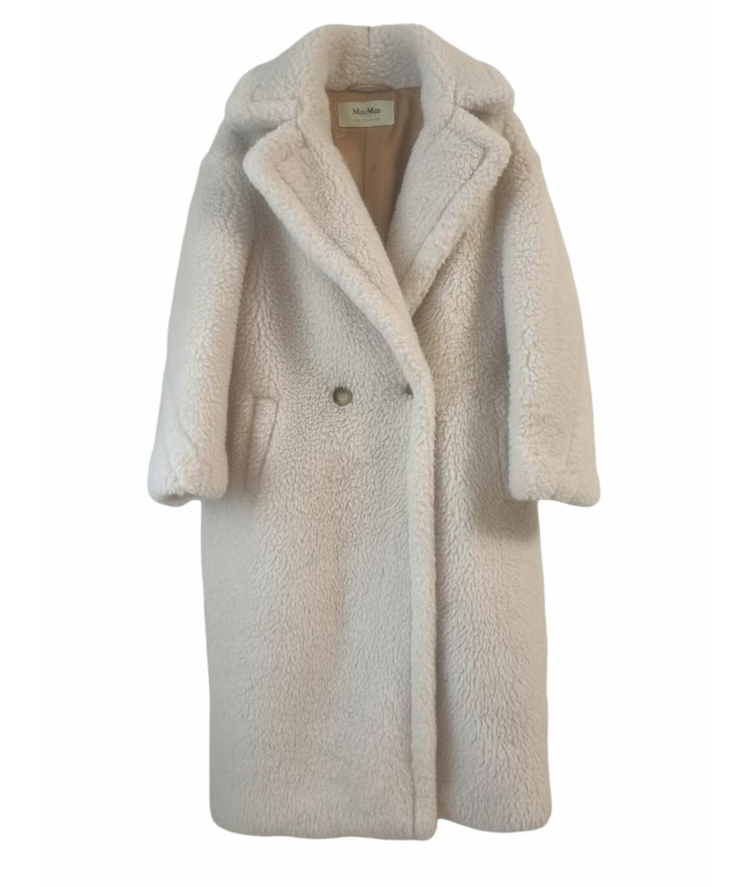 MAX MARA Бежевая кашемировая шуба, фото 1