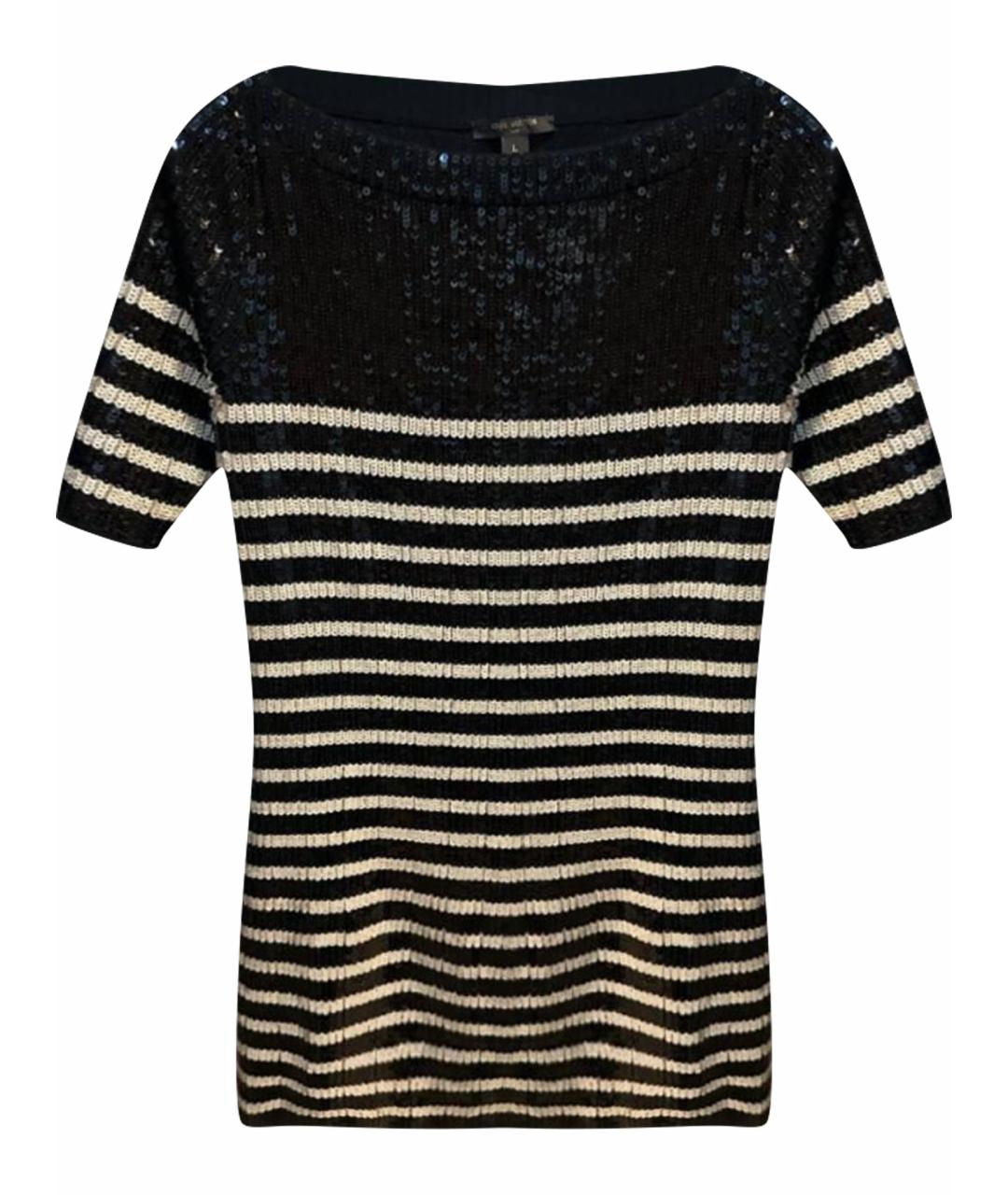 LOUIS VUITTON Черное шерстяное повседневное платье, фото 1