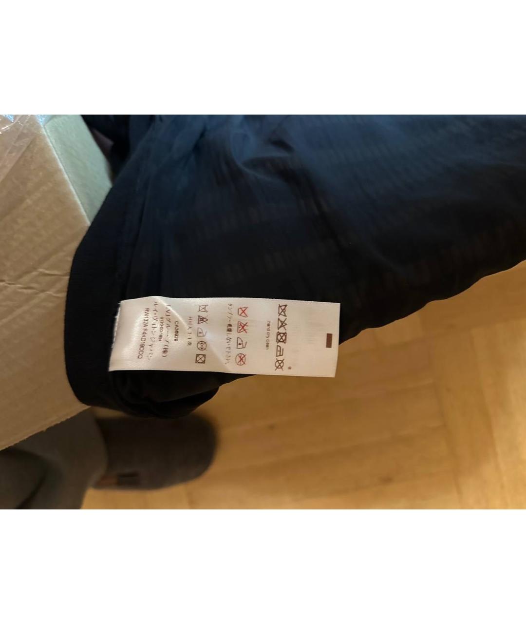 LOUIS VUITTON Черное шерстяное повседневное платье, фото 4