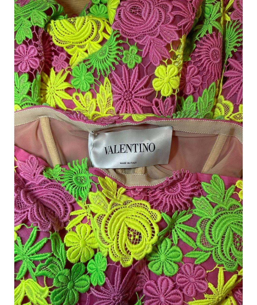 VALENTINO Мульти коктейльное платье, фото 3