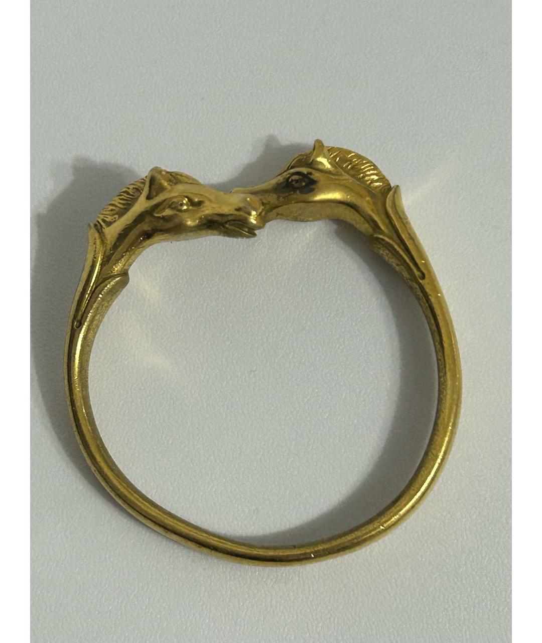 HERMES Золотой браслет, фото 9