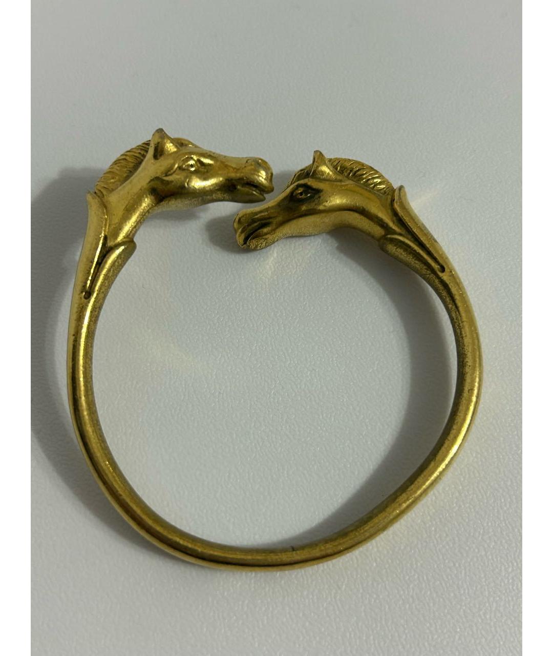 HERMES Золотой браслет, фото 3