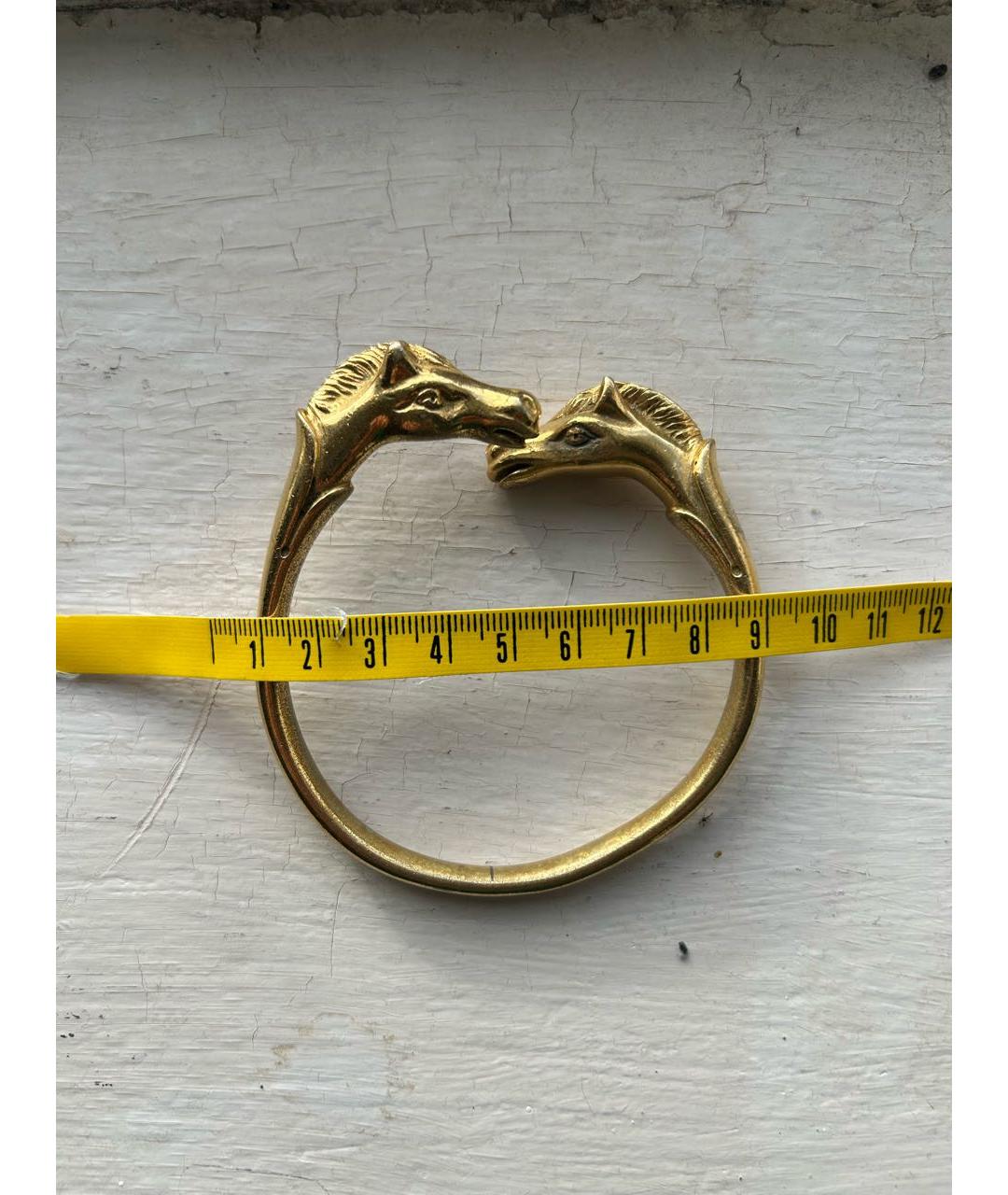 HERMES Золотой браслет, фото 7