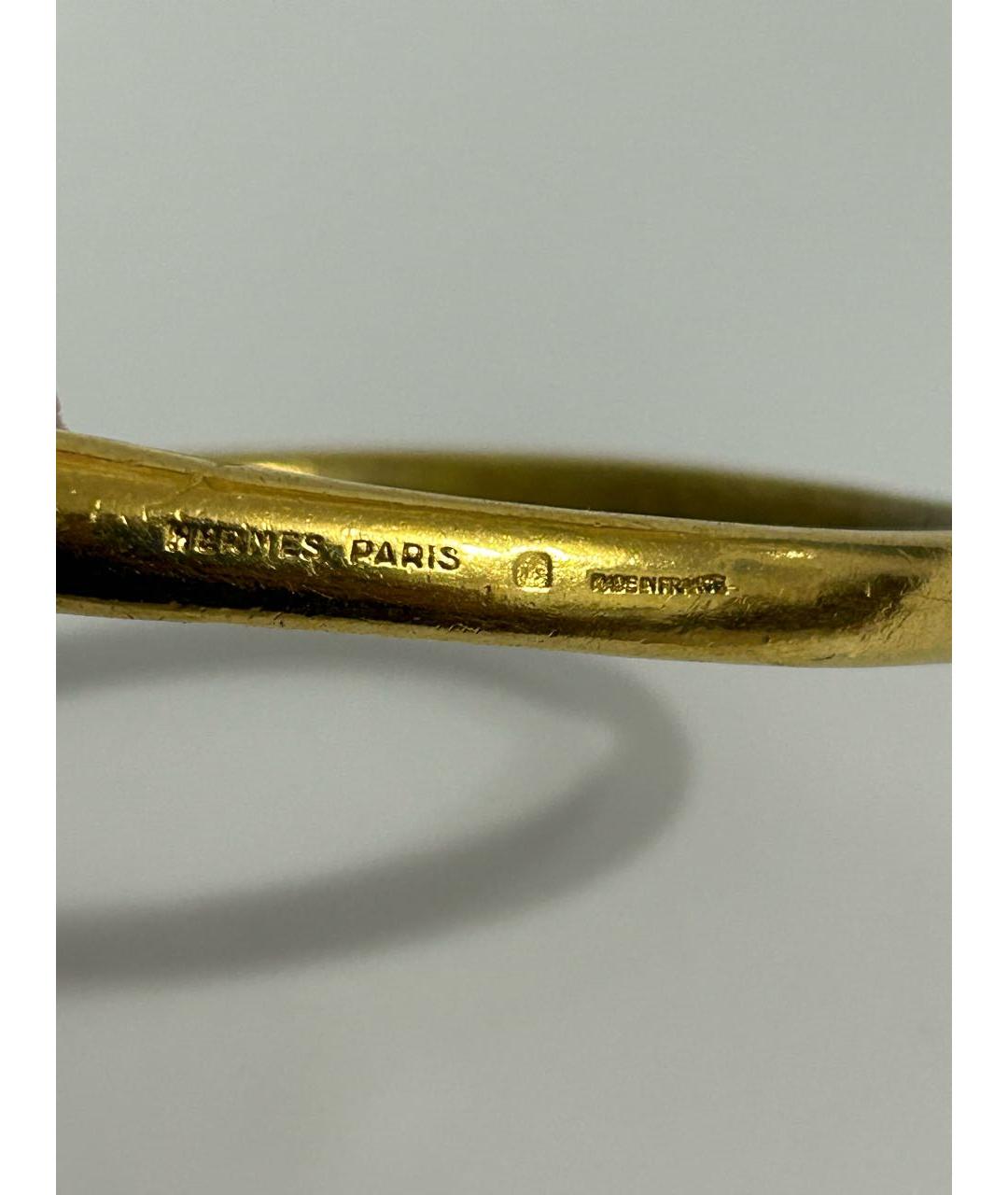 HERMES Золотой браслет, фото 4