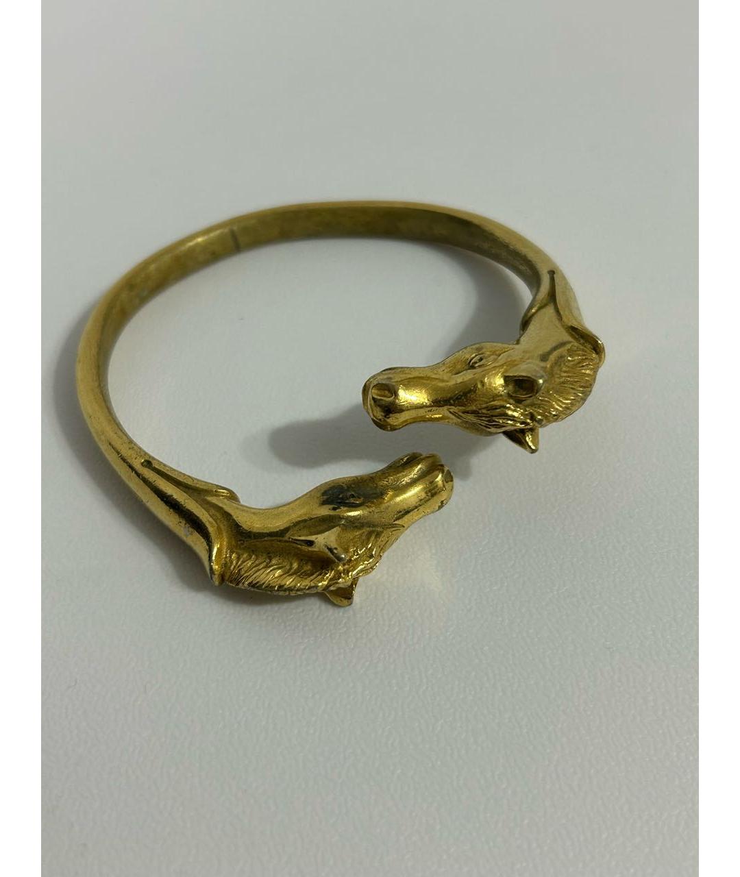 HERMES Золотой браслет, фото 2