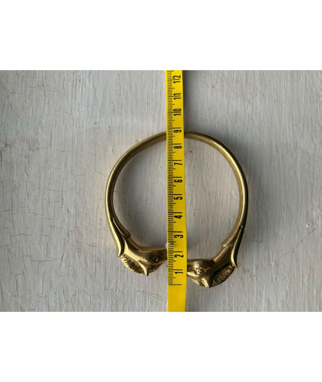 HERMES Золотой браслет, фото 8