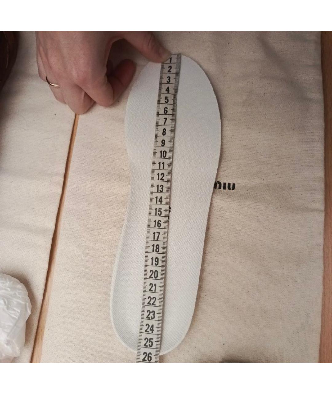 NEW BALANCE Коричневые замшевые кроссовки, фото 9