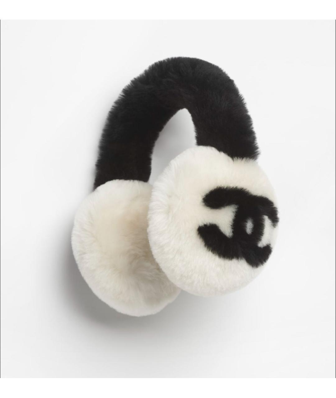 CHANEL Белая повязка на голову, фото 5